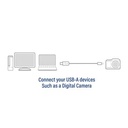 ACT USB 2.0 aansluitkabel A male - B mini male 1,8 meter