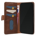 Mobilize Leather Wallet Apple iPhone 15 Brown