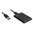 ACT Externe USB 3.0 SD microSD Kaartlezer, zwart, SDHC, USB 3.1 Gen 1