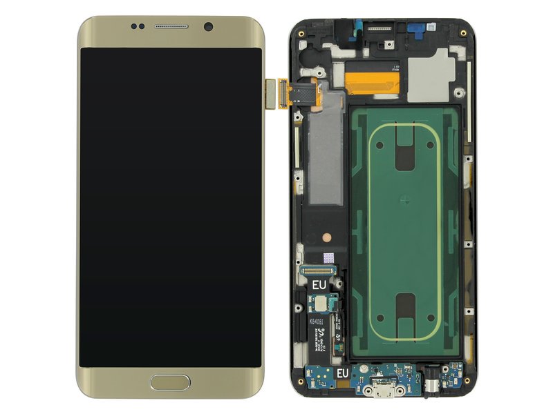 Digitizer Assembly - Goud voor Samsung Galaxy S6 Edge+ SM-G928F Beeldscherm