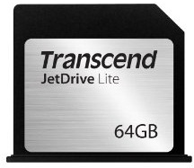 TRANSCEND 64GB JetDrive Lite for MacBook Air 13inch(Late 2010 / Mid 2011 / Mid 2012 / Mid 2013 / Early 2014)