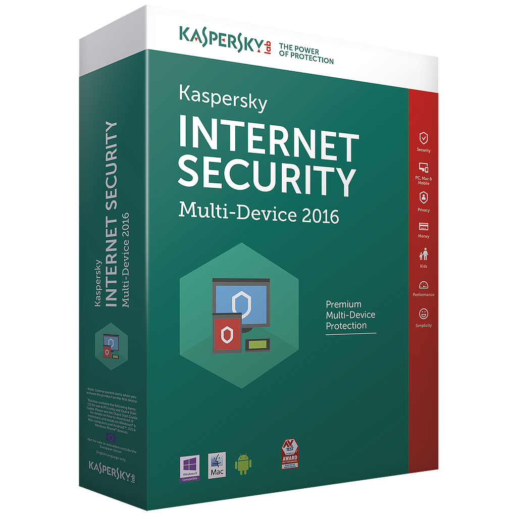 Kaspersky Internet Security 10-Devices 2 jaar verlenging