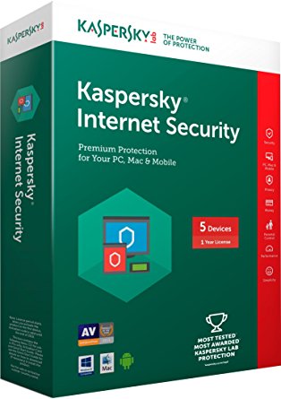 Kaspersky Internet Security 5-Devices 1 jaar