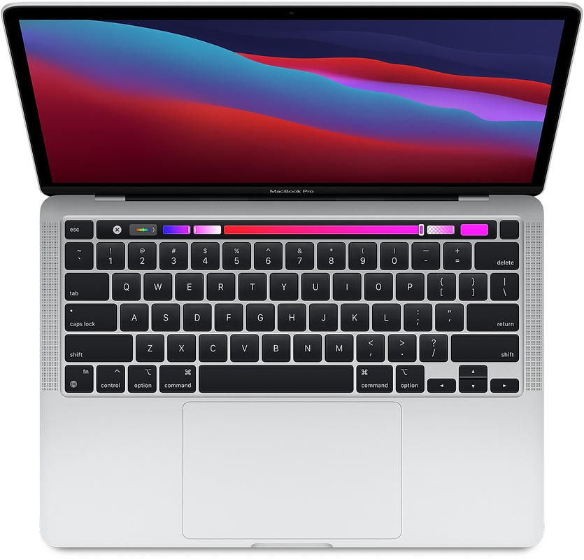 Apple MacBook Pro 2020 M1, 8GB ram, 8-core GPU, 512GB ssd, Space grijs