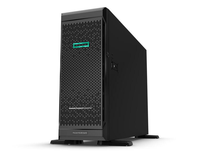 HPE ML350 Gen10 Server Xeon Silver 4208 16GB DDR4 2x960GB SSD RAID Windows Server 2019 standard 5user CAL