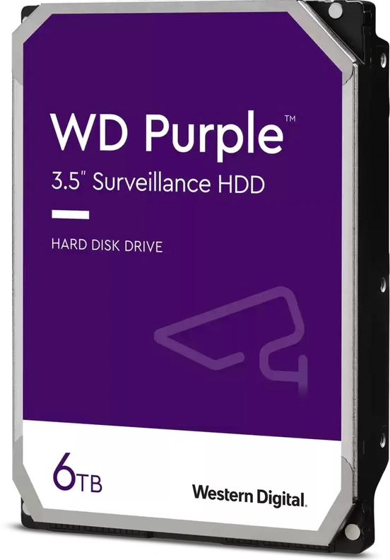 WD Purple WD63PURZ 6TB 3.5" Internal Hard Drive - SATA