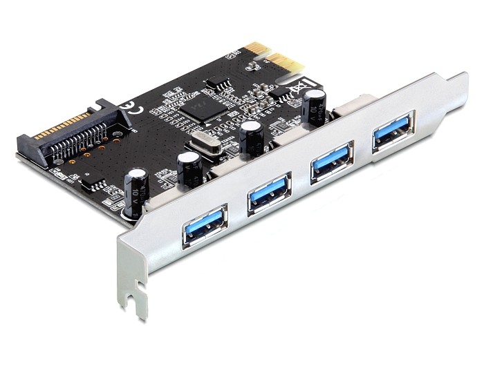 Delock PCI Express Card > 4 x external USB 3.0