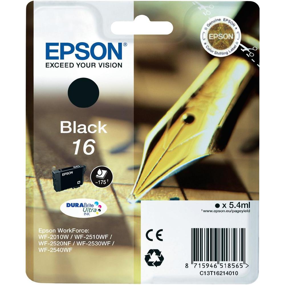 EPSON 16 inkt cartridge Zwart