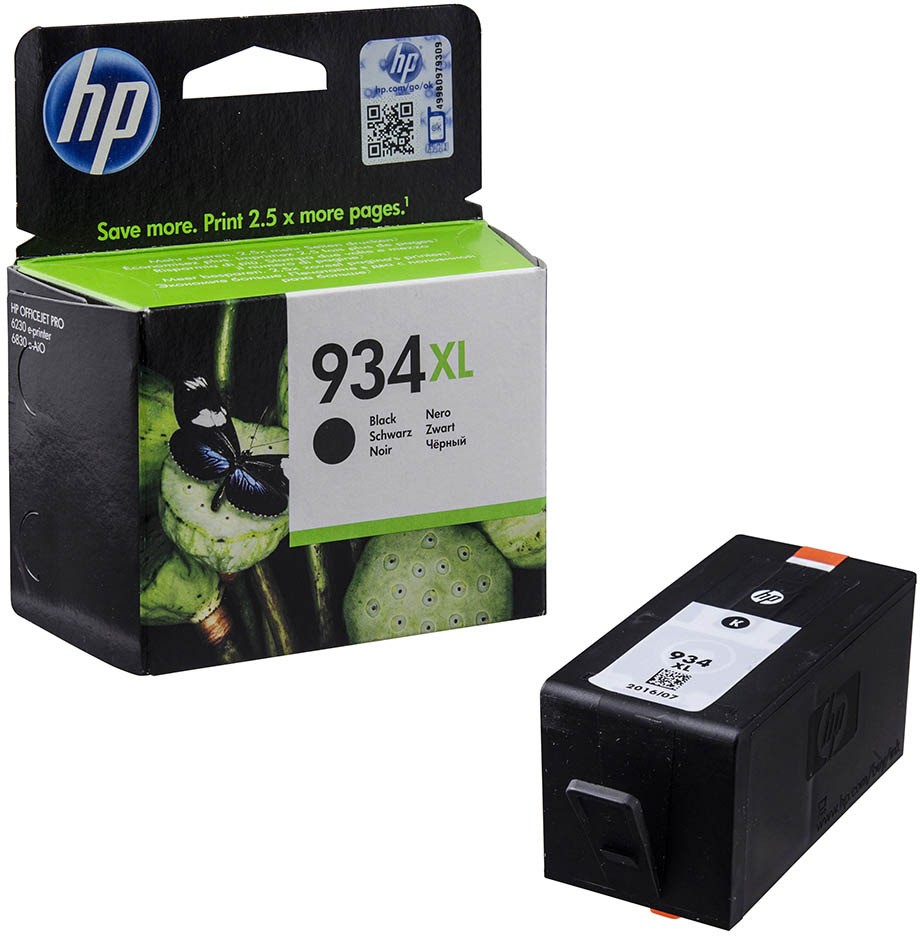 HP 934XL inktcartridge zwart