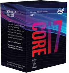 [BX80684I78700] Intel Core i7-8700 Boxed processor