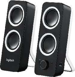 [980-000810] Logitech Speakerset Z200 2.0, 10W (zwart)