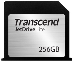 [TS256GJDL130] TRANSCEND 256GB JetDrive Lite for MacBook Air 13inch Late 2010 / Mid 2011 / Mid 2012 / Mid 2013 / Early 2014 / Early 2015