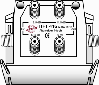 [106103] Astro Multitap HFT 416 12-15DB