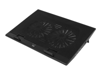 [EW1253] EWENT Notebook stand with fan and usb hub