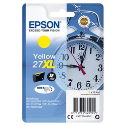 [C13T27144012] Epson Alarm clock Singlepack Yellow 27XL DURABrite Ultra Ink