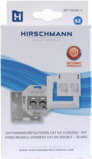 [695020611] Hirschmann Multimedia IDC 1000M2 Datacontactdoos twisted pair