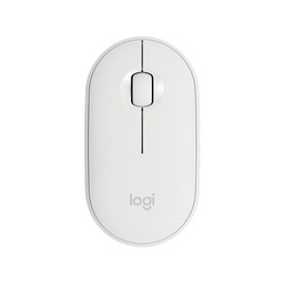 [910-005716] Logitech Pebble M350 muis RF draadloos + Bluetooth Optisch 1000 DPI Ambidextrous Wit