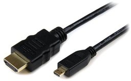 [HDADMM2M] StarTech.com 2m High Speed HDMI Cable with Ethernet - HDMI to HDMI Micro - M/M - 1 x HDMI Male Digital Audio/Video