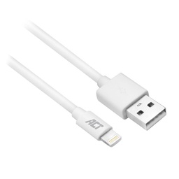 [AC3011] ACT 1 meter, USB naar Apple lightning laad- en sync kabel, USB A male naar Lightning connector, MFI gecertificeerd