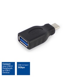 [AC7355] ACT USB 3.2 Gen1 Adapter, USB-C male naar USB-A female