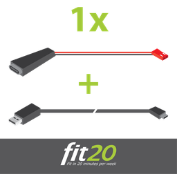 [fit20-BV-USBC] fit20 Batterij Vervanger USB