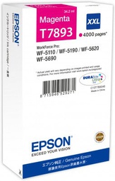 [C13T789340] Epson T7893 Magenta inktjet cartridge XXL WorkForce Pro
