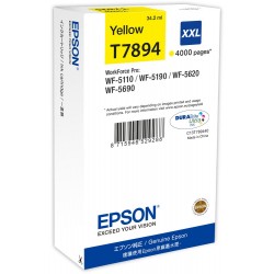 [C13T789440] Epson T7894 Yellow inktjet cartridge XXL WorkForce Pro
