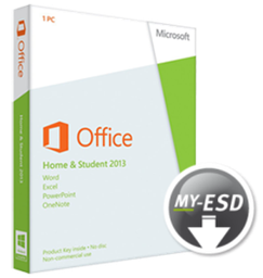 [DSD270012] Microsoft Office Thuisgebruik & Student 2013 1-PC ESD