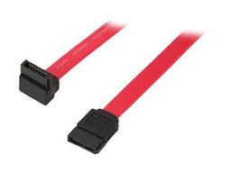 [SATA18RA1] StarTech.com SATA Data Transfer Cable - 45.72 cm - 1 x Female SATA - 1 x Female SATA - Red