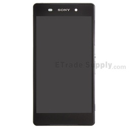 [P0172421] Xperia Z2 LCD and Digitizer with Front Housing Black 