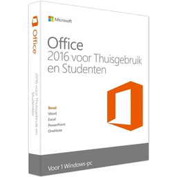 [DSD270033] Microsoft Office 2016 Thuisgebruik en studenten